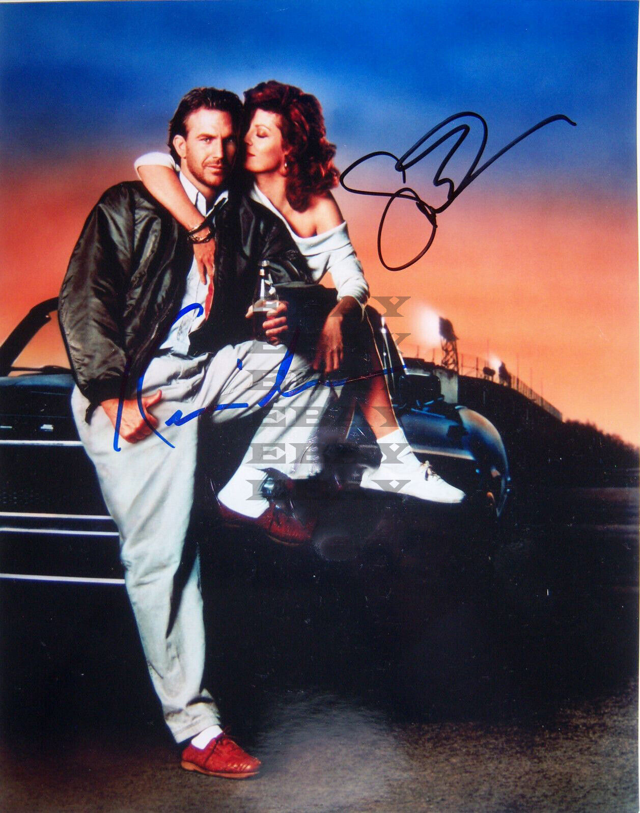 Bull Durham SUSAN SARANDON & KEVIN COSTNERAutographed Signed 8x10 Photo Poster painting Reprint