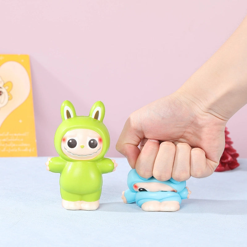 New Rabbu Children’s Cute Pinch Music Pu Slow Rebound Decompression Artifact Toy Desktop Ornaments Manufacturers In Stock
