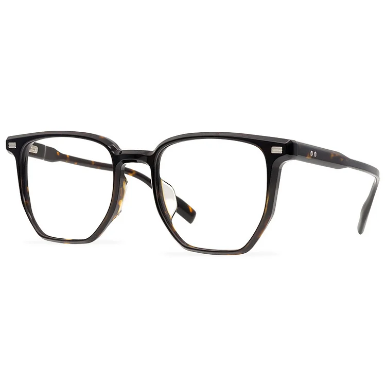 Designer Brand Literary Vintage Acetate Glasses Hand-made Wide Cosy Myopia Eyeglasses Frame
