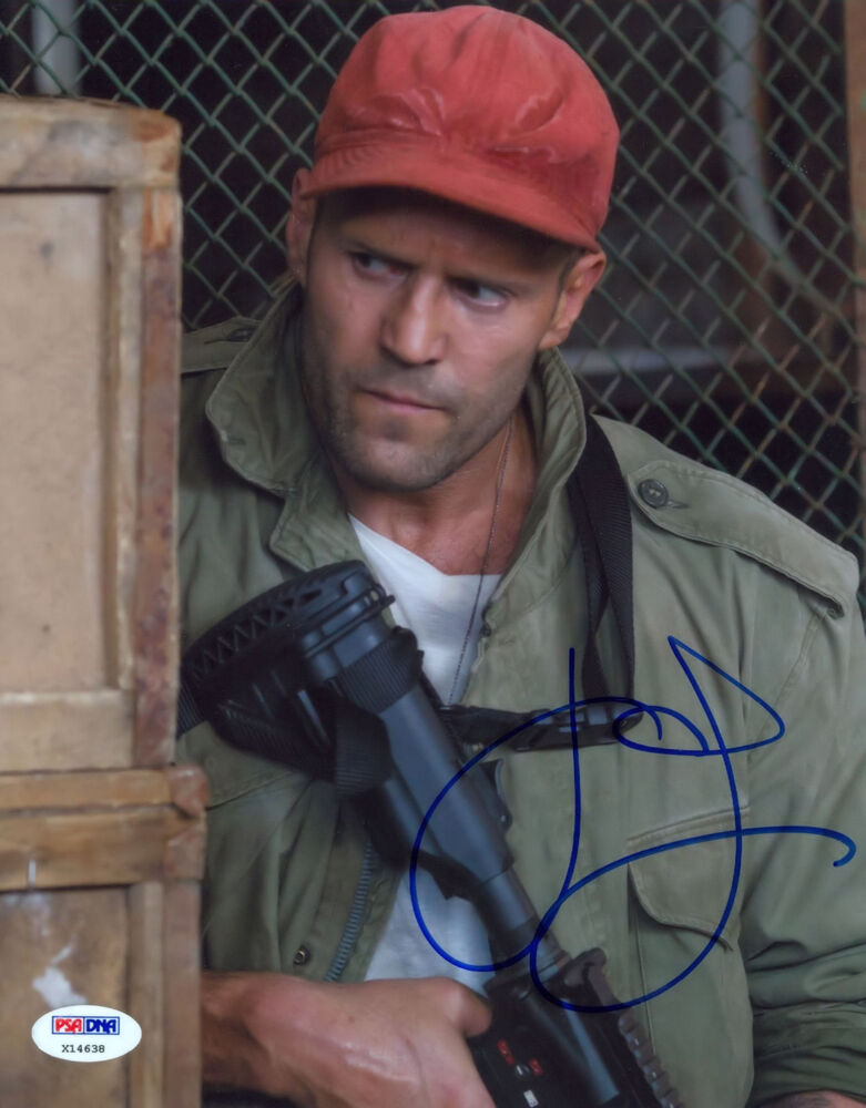 Jason Statham Signed 8X10 PSA/DNA Photo Poster painting Auto Autograph Autographed PSA Pose1