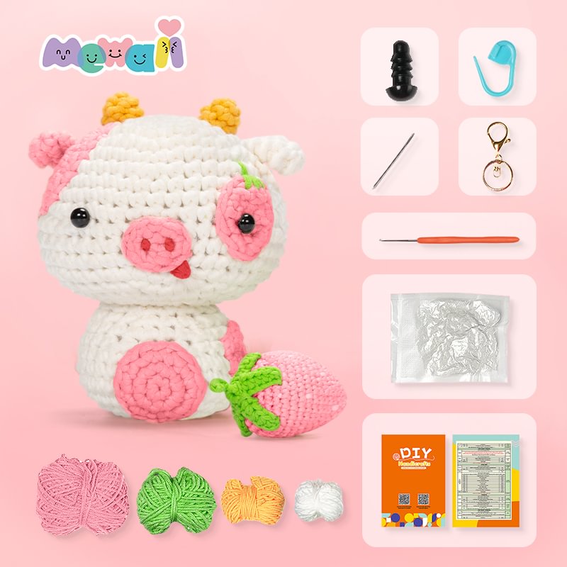 Mewaii Original Designed Crochet Kit For Beginners with Easy Peasy Yarn
