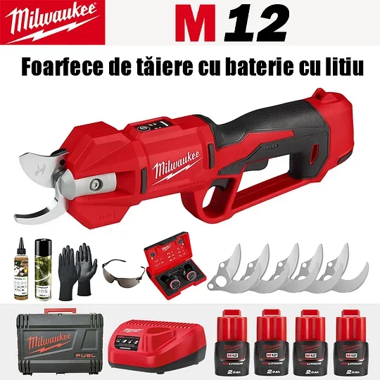 【Milwaukee】Foarfece de tăiere cu baterie cu litiu M12