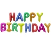 16" HAPPY BIRTHDAY Aluminum Film Letters Balloons Birthday Party Celebration Decors