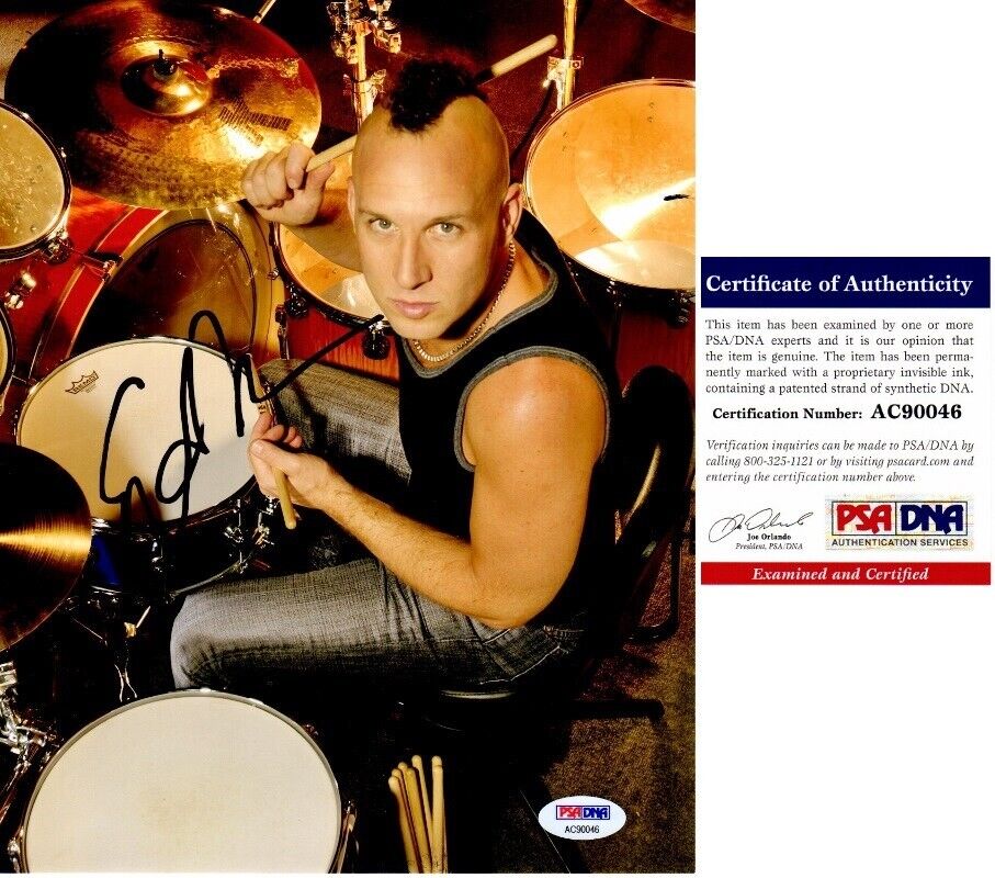 Stephen Perkins Signed Jane's Addiction Drummer 8x10 inch Photo Poster painting with PSA/DNA COA