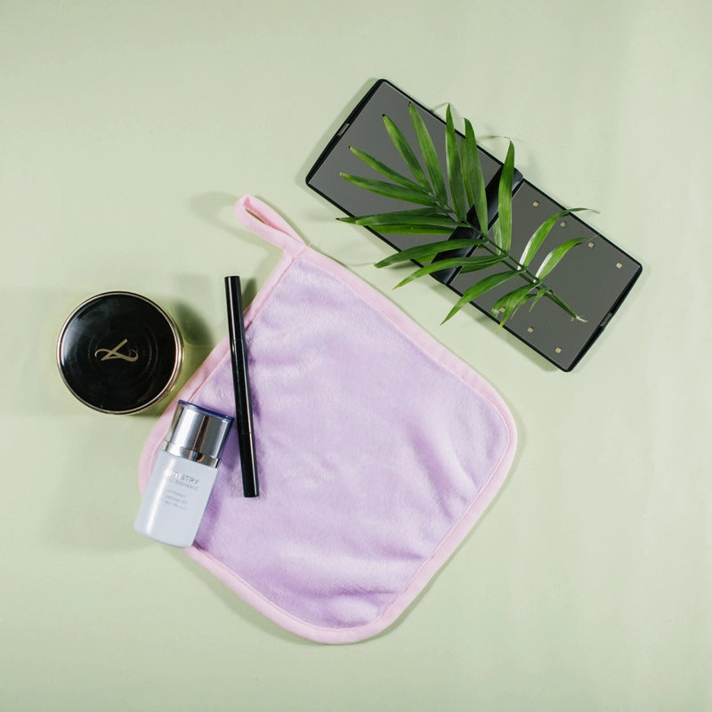 Makeup Remover Cleansing Makeup Remover Lazy Washed Square Clear Water Beauty Suede Cleaning Towel