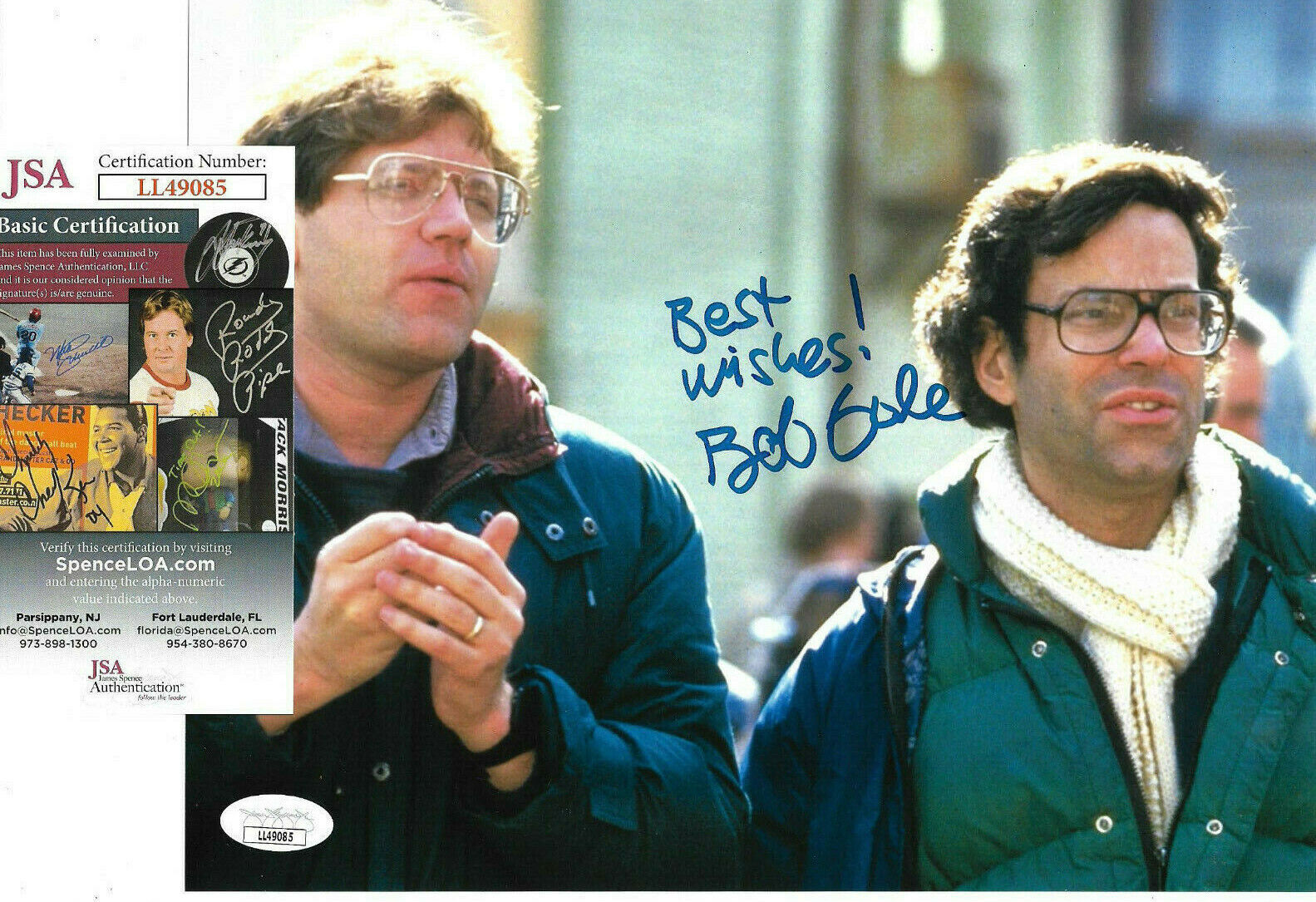 Bob Gale Signed 8x10 Photo Poster painting Autographed, Back to the Future, Producer, JSA COA