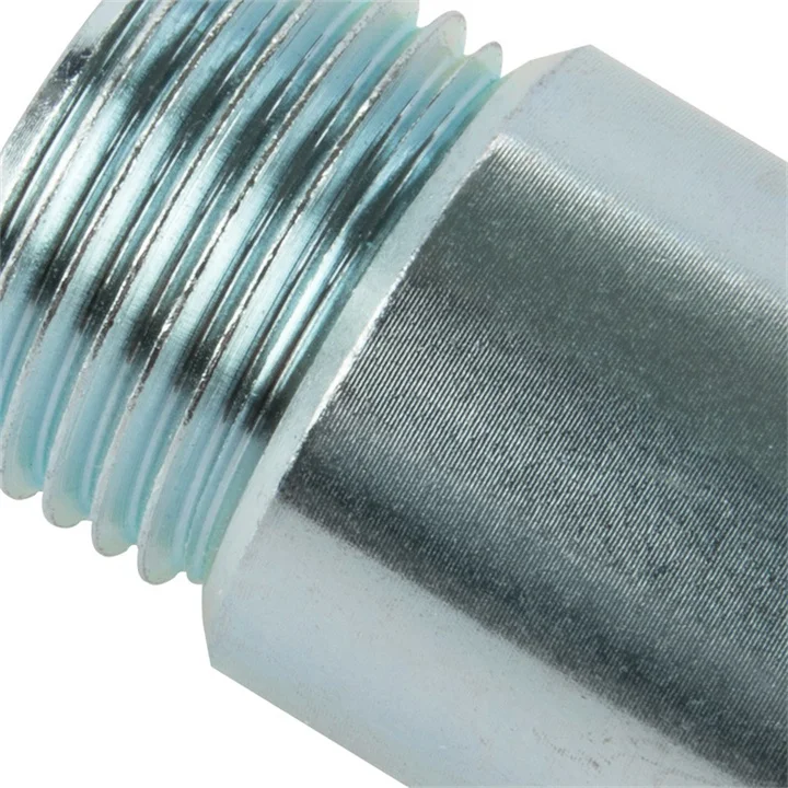 M18 x 1.5 O2 Oxygen Sensor Expander 55mm Blue Zinc Bung Extension Connector 