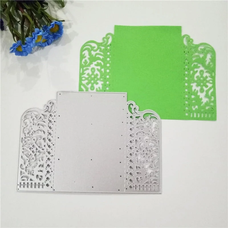 Greeting Card Cutting Dies for DIY Scrapbooking Envelop Diy Paper Card Stencils