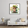 Owl - 18CT Stamped Cross Stitch 20*20cm/7.87*7.87in