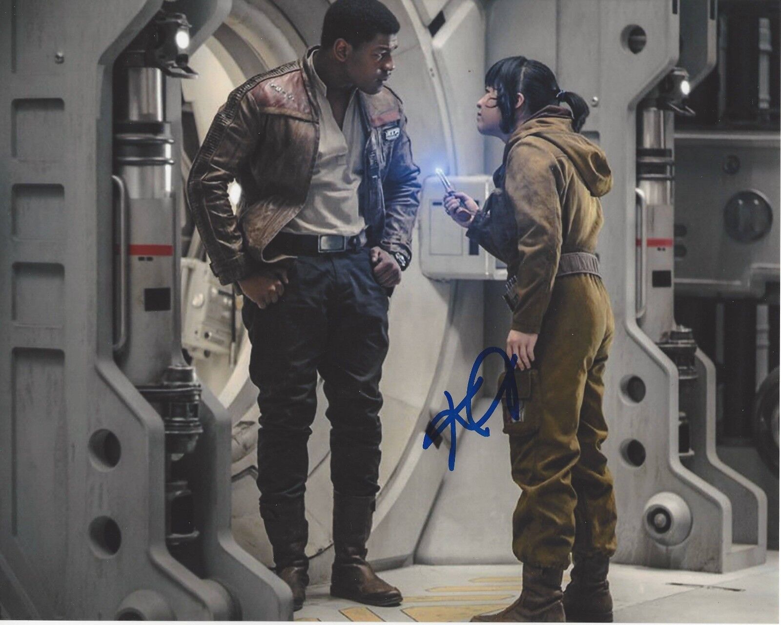 KELLY MARIE TRAN SIGNED 'STAR WARS: THE LAST JEDI' 8X10 Photo Poster painting C w/COA ACTRESS