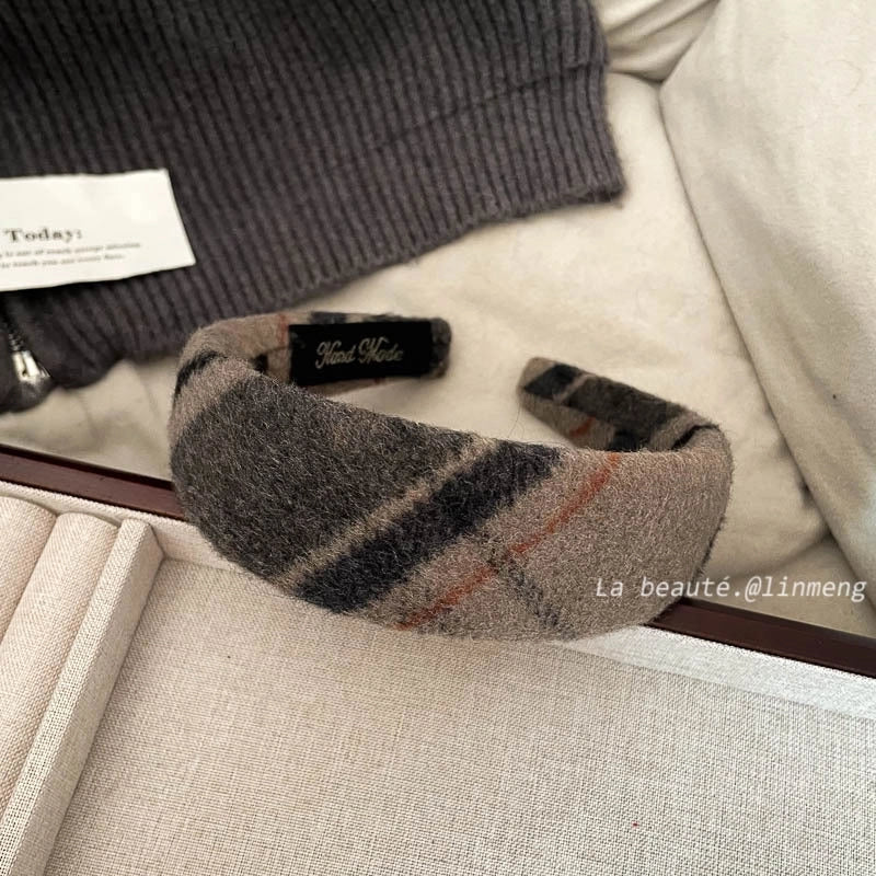 Elegant Retro Solid Color Cloth Hair Band