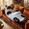 Plush Cat Envelope Sleeping Bag 68.9x31.5Inch Camping Sleeping Bags for Adults Camping Sleepovers & Home Lounging