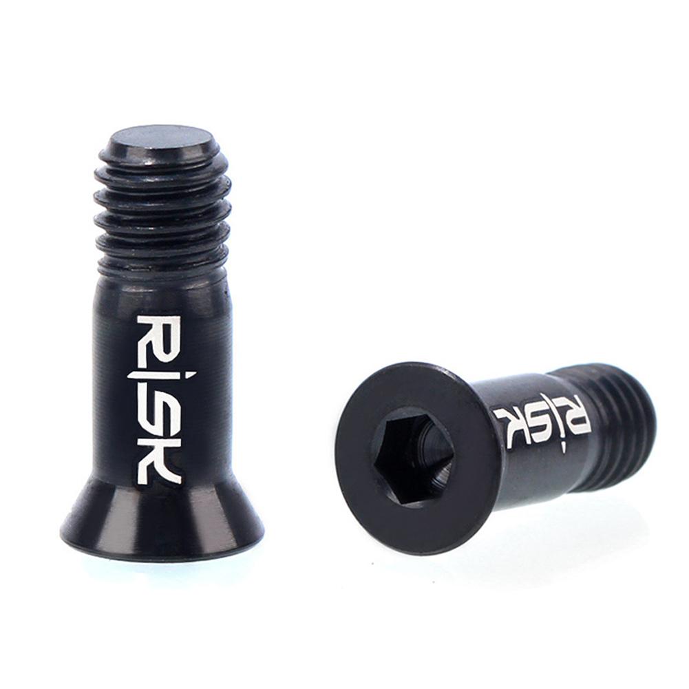 

2x Bike Rear Derailleur Fixing Bolts MTB Jockey Wheel Screws (Black), 501 Original