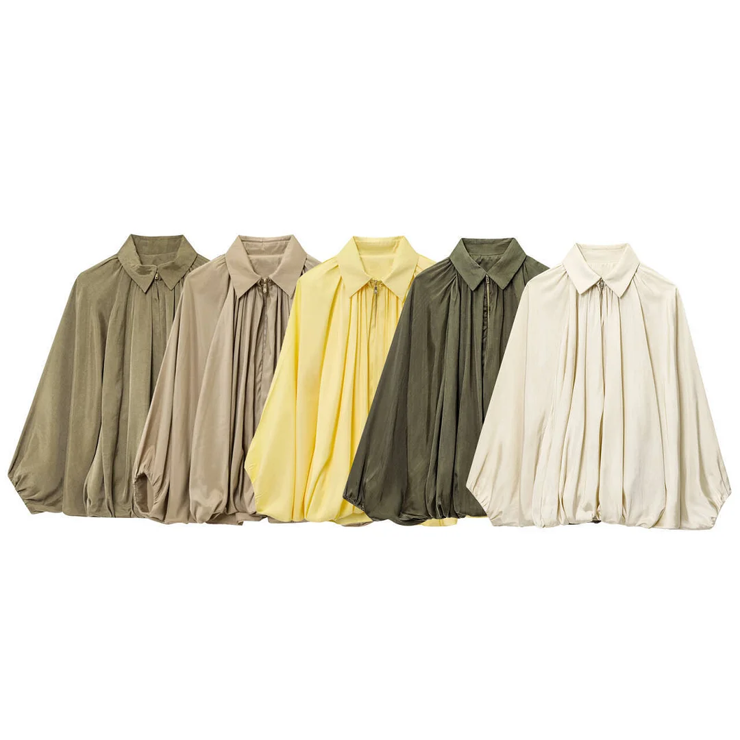 Nigikala Nigikala Women's 2025 Fashionable Punk Pilot Jacket Jacket 2814404 506