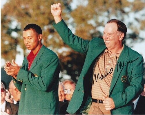 Mark O'Meara Signed - Autographed Augusta Masters Winner 8x10 inch Photo Poster painting