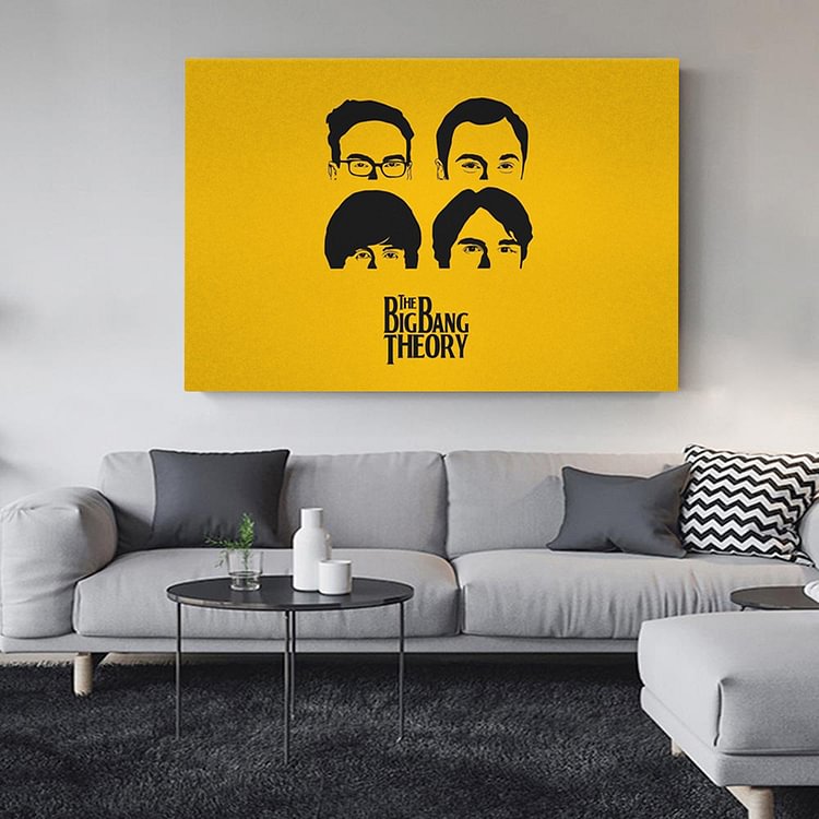 The Big Bang Theory Posters Canvas Wall Art CM varity-store