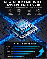 Intel Alder Lake N95--NucBox G3S Mini PC