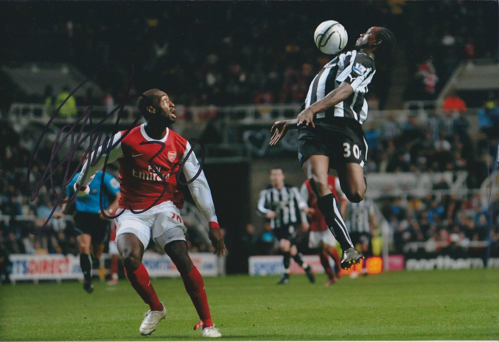 Nile RANGER Signed Autograph 12x8 Photo Poster painting AFTAL COA Newcastle United