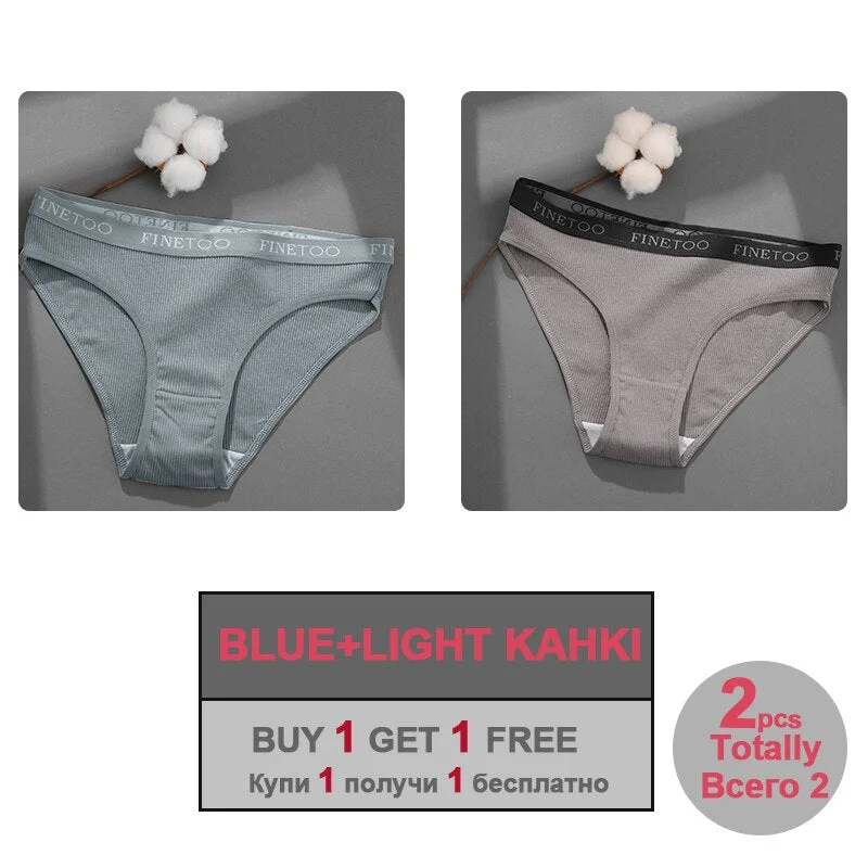 Sexy Cotton Panties for Woman Underwear Soft Letter Belt Women's Underpants Girls Lingerie Briefs Comfort Ladies Intimate M-XL