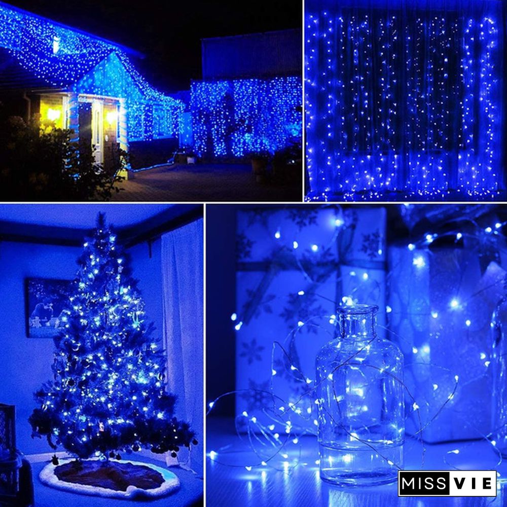 200 LED Solar Power Fairy Lights String Lamps Party Wedding Decor Garden Outdoor Christmas Lights Tree decoration