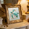 Blue Rhinestone Turtle 5D DIY Partial Drill Diamond Painting Kits Adults