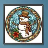 Diamond Painting-DIY Crystal Rhinestone Xmas Snowman