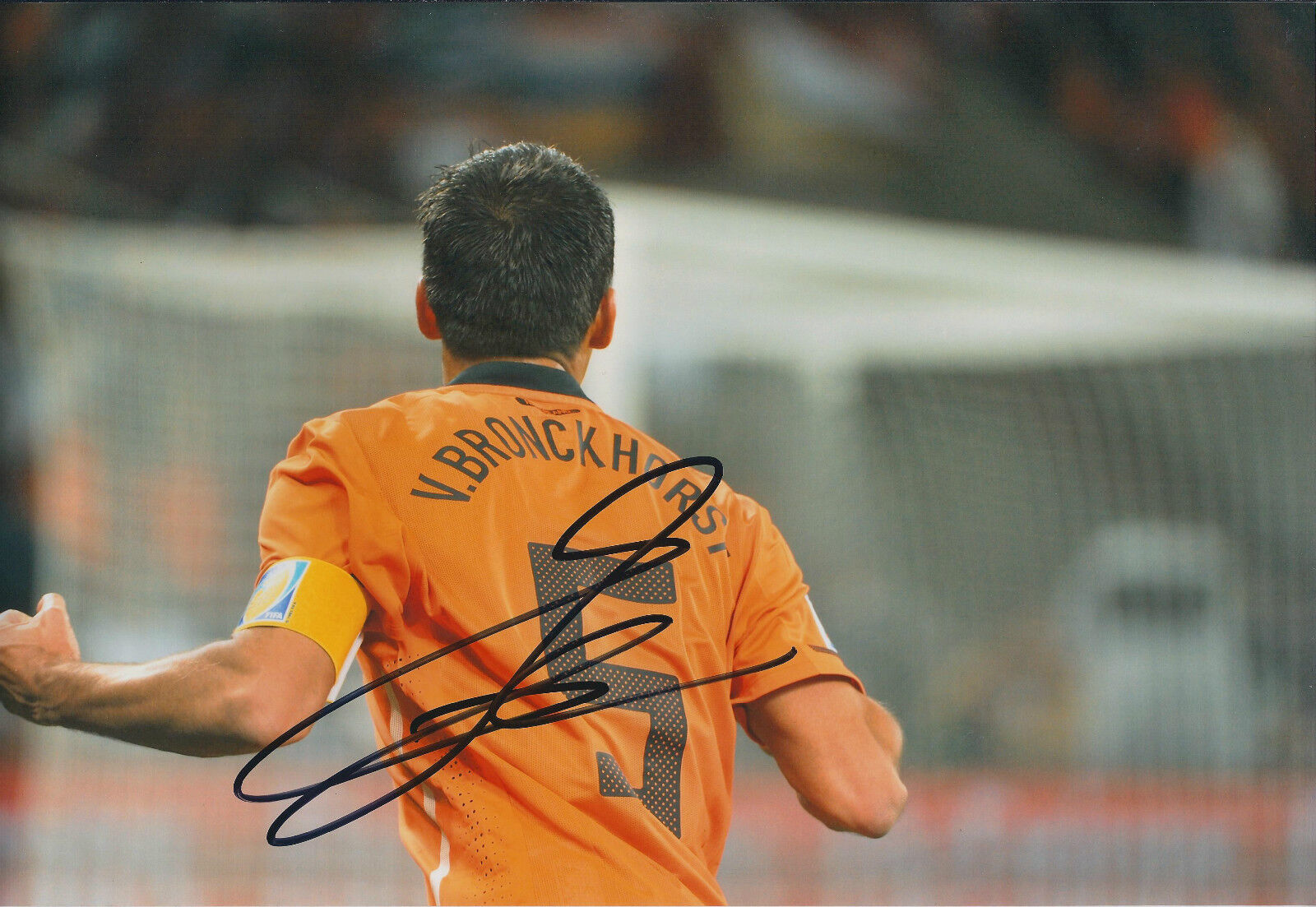 Giovanni VAN BRONCKHORST SIGNED Autograph 12x8 Photo Poster painting AFTAL COA GIO RARE