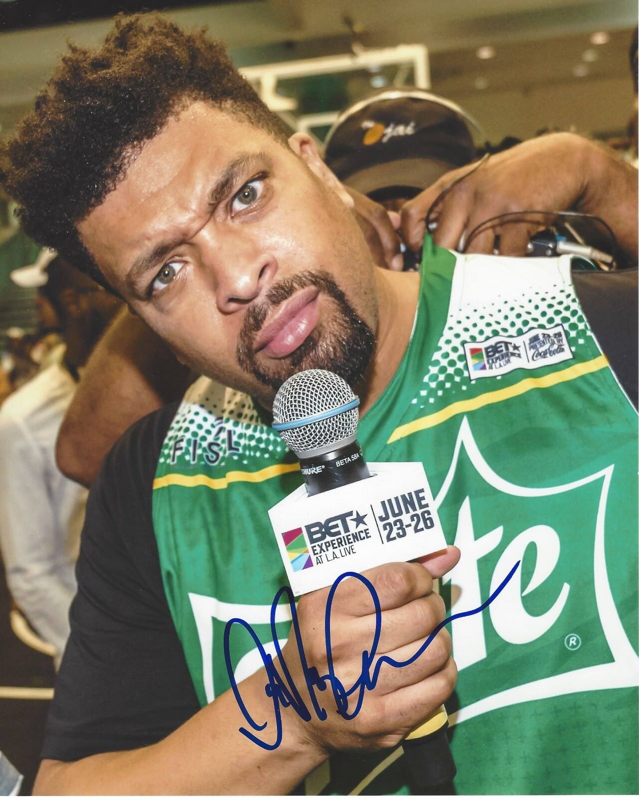 COMEDIAN ACTOR DERAY DAVIS SIGNED 8x10 Photo Poster painting 1 w/COA 21 JUMP STREET BARBERSHOP