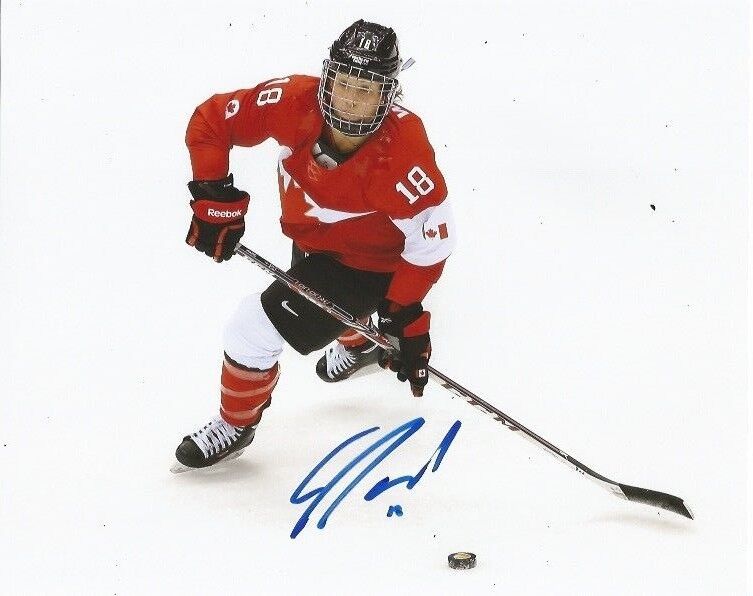 Team Canada Catherine Ward Autographed 8x10 NHL Photo Poster painting COA #11
