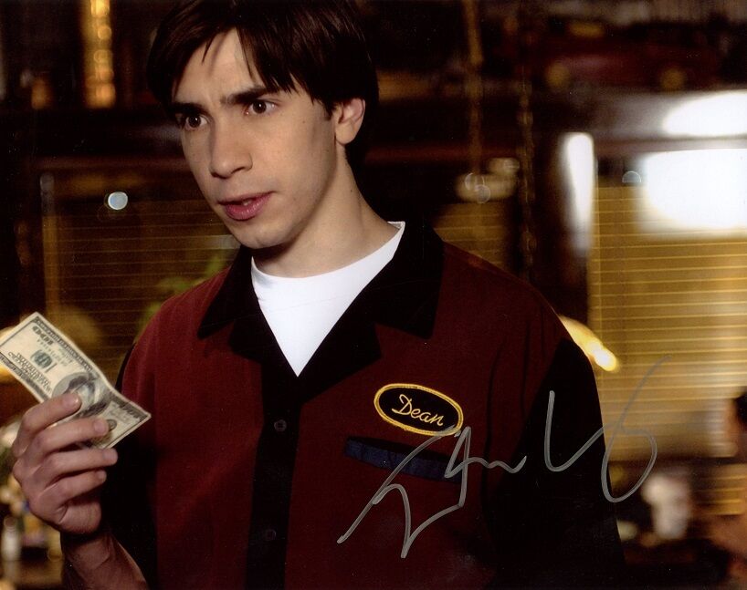 JUSTIN LONG In-person Signed Photo Poster painting - New Girl