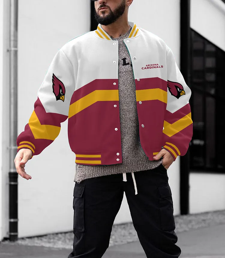 Arizona Cardinals Men's Limited Edition Full-Snap Casual Jacket