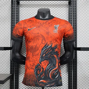 2024/2025 Player Version Liverpool Special Edition Orange Football Shirt 1:1 Thai Quality