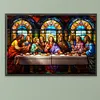 The Last Supper Glass Painting-Paint By Numbers Acrylic Painting 60*40CM(HOT)