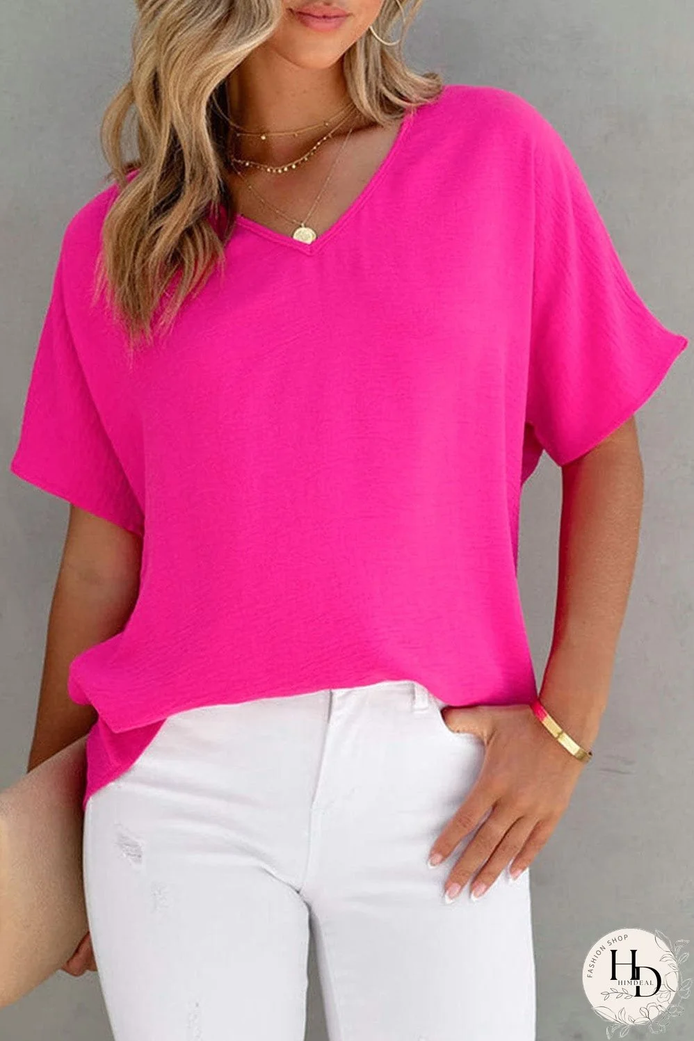 Versatile Pink Top