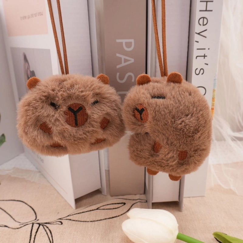 Plush Pendant Name Brand Distinguishing Brand Autumn And Winter Schoolbag Pendant Gift Keychain For Girlfriends Couple