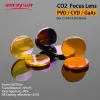 All CO2 Laser Lens D15 20mm F63.5 CVD/PVD ZnSe GaAs Focusing for Engraving Cutting Machine F38.1/50.8/63.5/76.2/101.6/127mm
