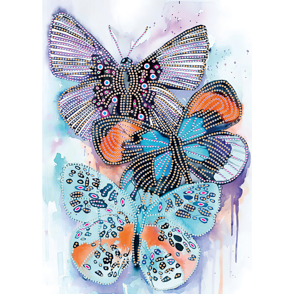 

Butterfly - Special Shaped Diamond Painting - 30*40CM, 501 Original