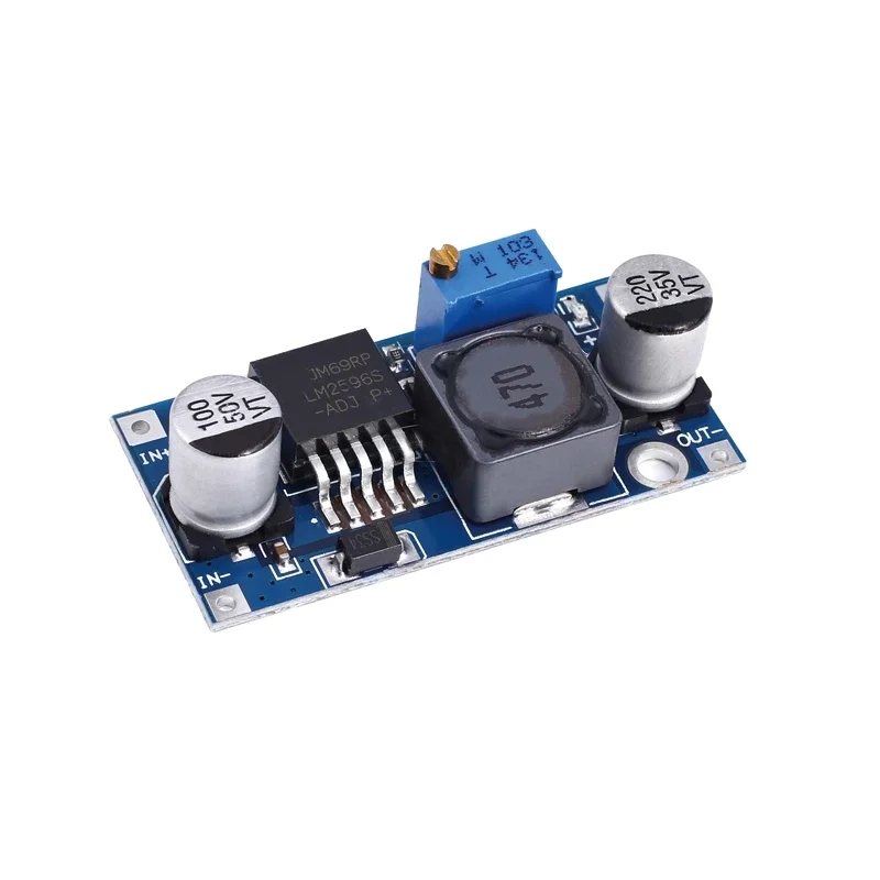 DIP DC-DC Buck Converter Step Down Module LM2596 Power Supply Output 1.25V-30V Step-down Transformer