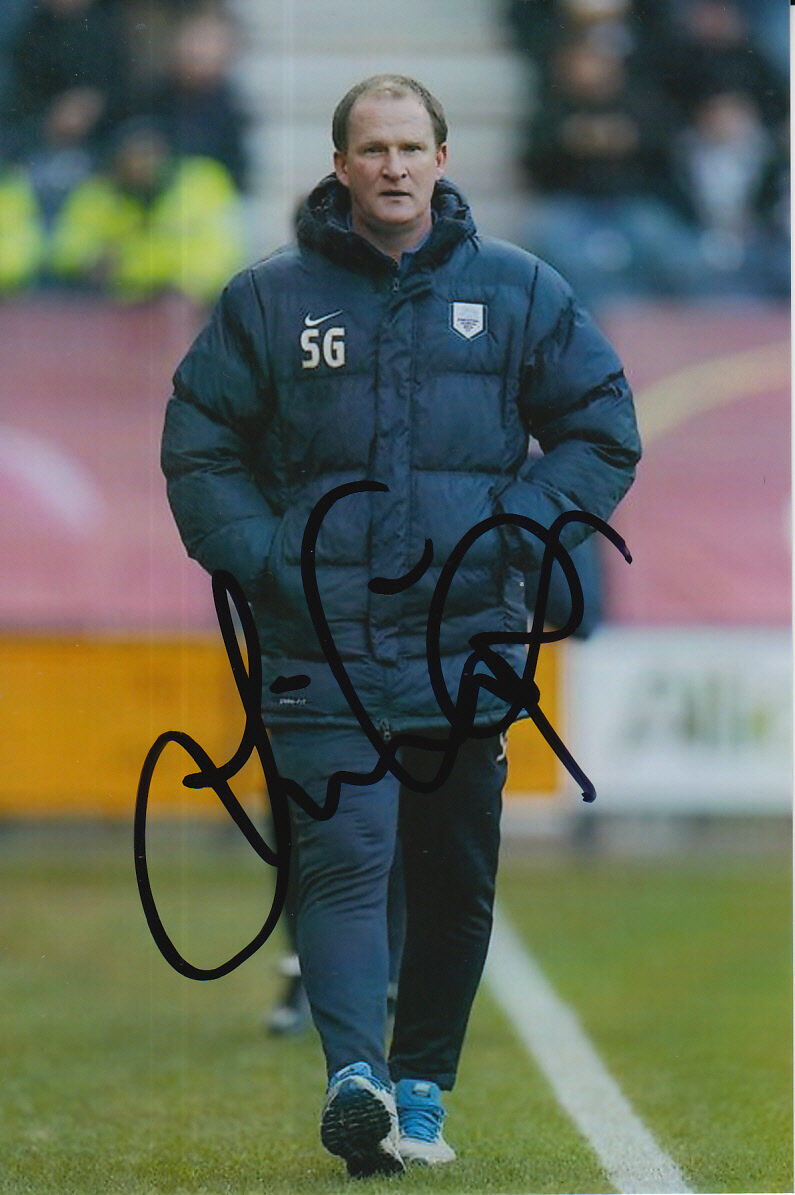 PRESTON NORTH END HAND SIGNED SIMON GRAYSON 6X4 Photo Poster painting 2.