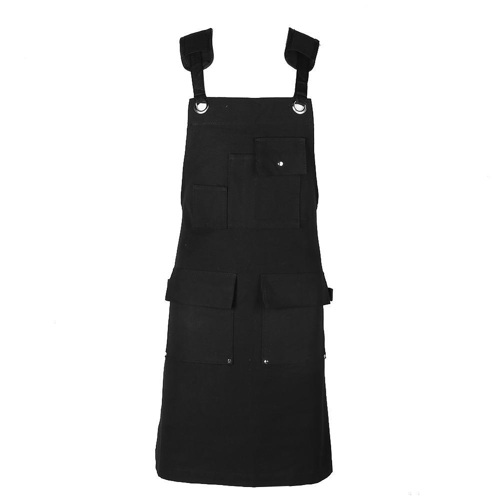 

Canvas Apron Bartender Chef Pinafore Barber Cafe Catering Uniform Work Wear, 501 Original