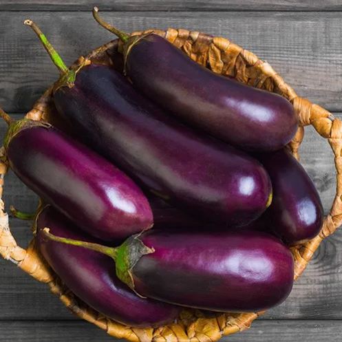🍆 Nubia Eggplant Vegetable Seeds-Striped eggplant