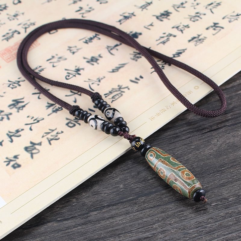 Vintage ethnic style pendant necklace