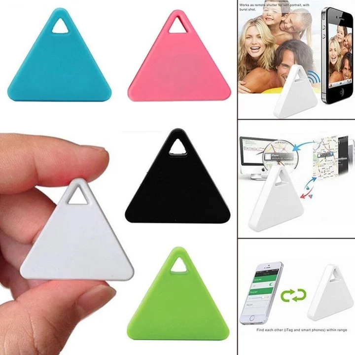 Mini Bluetooth Tracker Anti-lost Smart Finder Locator Alarm Key Kids Pet GPS Finder