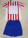 Joyfball 2025/2026 Kids Size Atletico Madrid Home Soccer Jersey 1:1 Thai Quality 