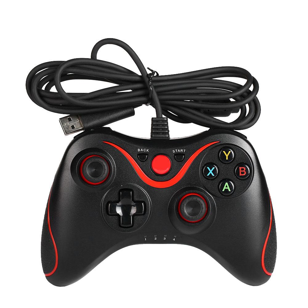 

USB Wired Game Controller Gamepad for Microsoft Xbox 360 Xbox 360 Slim PC, Black with green, 501 Original