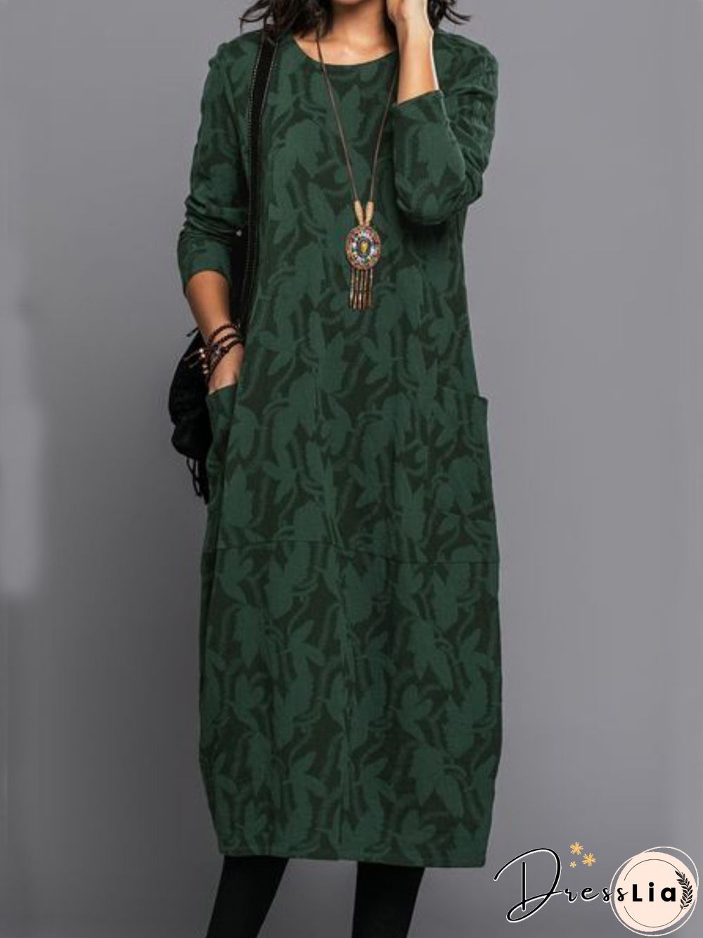 Long Sleeve Vintage Fall Dresses