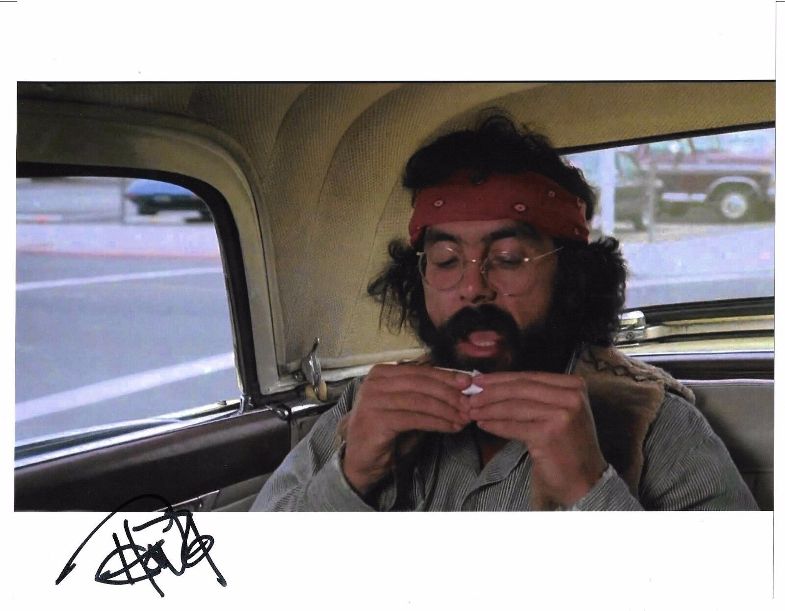 Tommy Chong autographed 8x10 Photo Poster painting COA The Next Movie 'Chong'