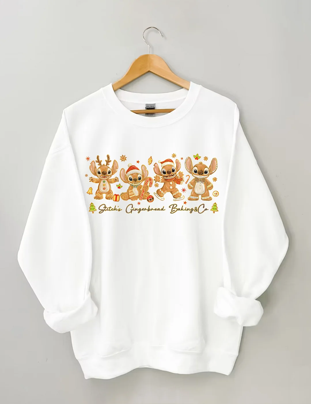 Very Merry Christmas Gingerbread Sweatshirt