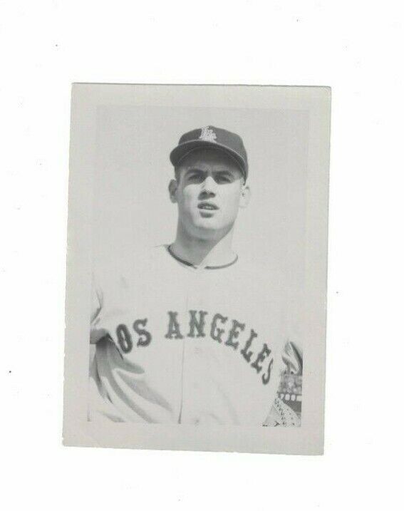 1960's Bob Rodgers Los Angeles Angels Photo Poster painting 2 1/2 x 3 1/2