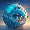 Animal Landscape- Full Round Diamond Painting 30*30CM